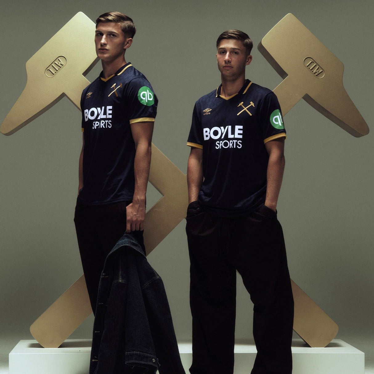 Umbro West Ham Third Jersey Navy
