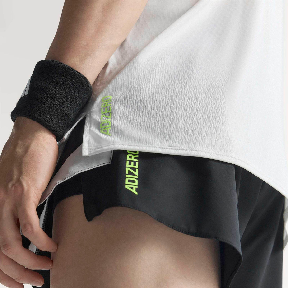 adidas ADIZERO A SGL  Mens Vest White