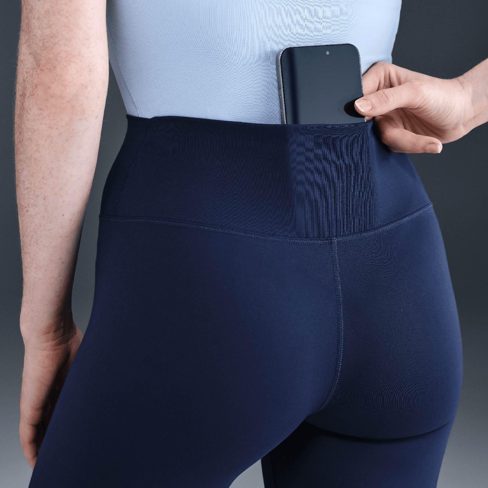 nike one navy leggings