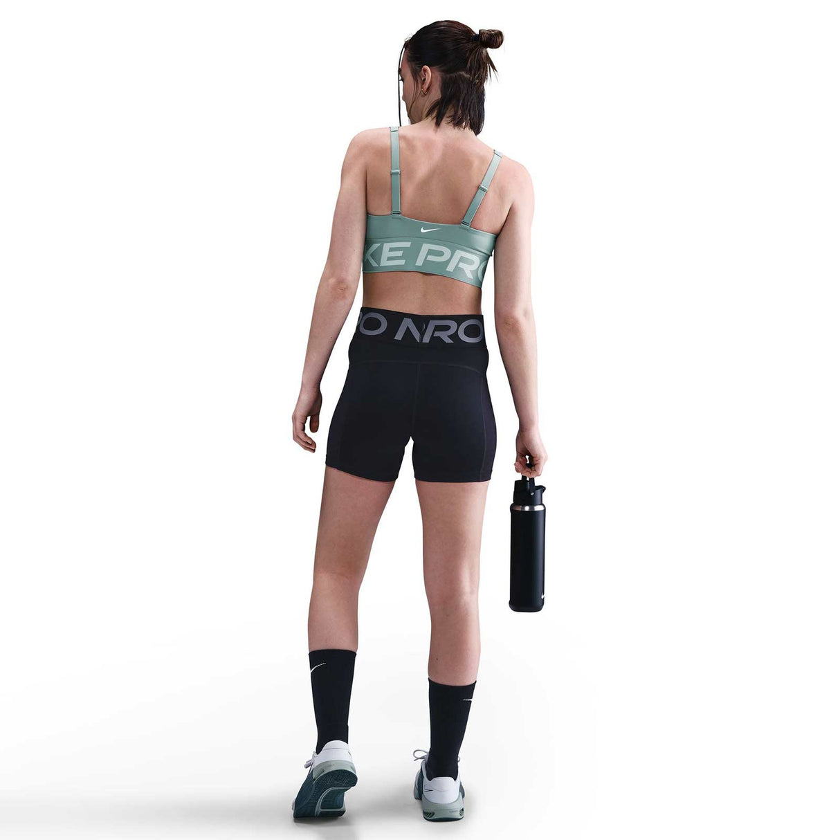 Nike Pro Indy Plunge Womens Medium-Support Padded Sports Bra