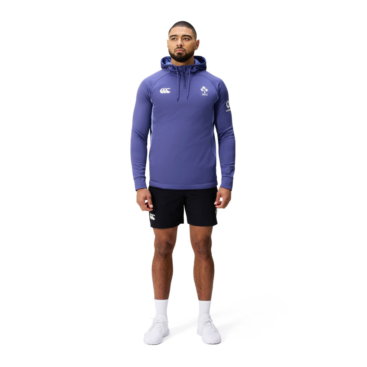 Canterbury IRE OH ZIP TRNG HOODY Blue