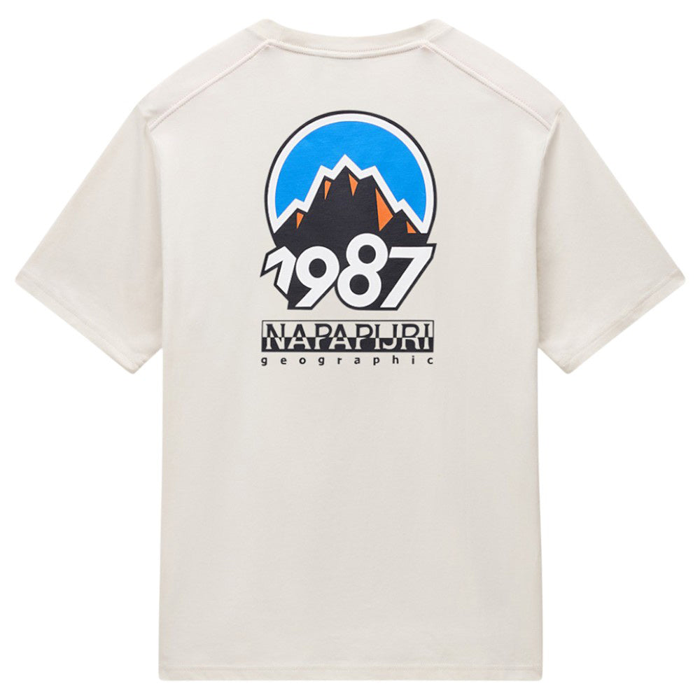 NAPAPIJRI S MONTEPIANA Mens SS Tee White