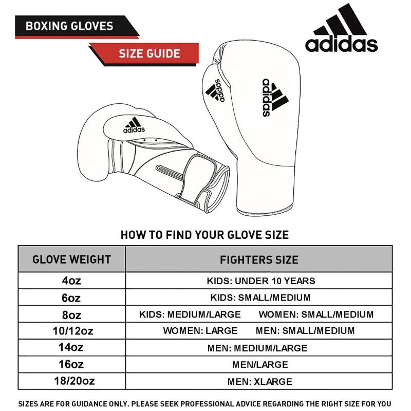 adidas Combat 50 Boxing Gloves