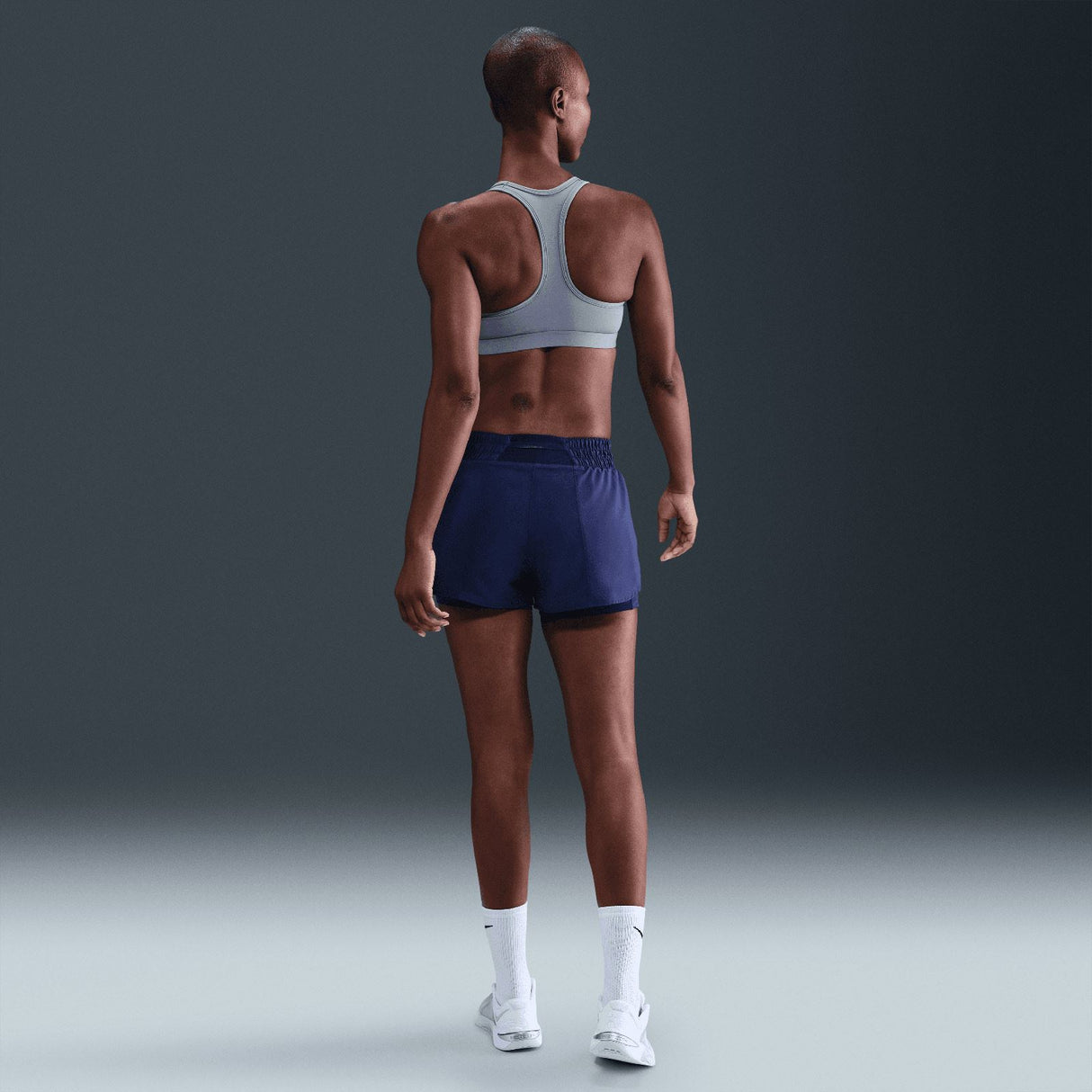 Nike Wmns SWSH MED SPT BRA Blue