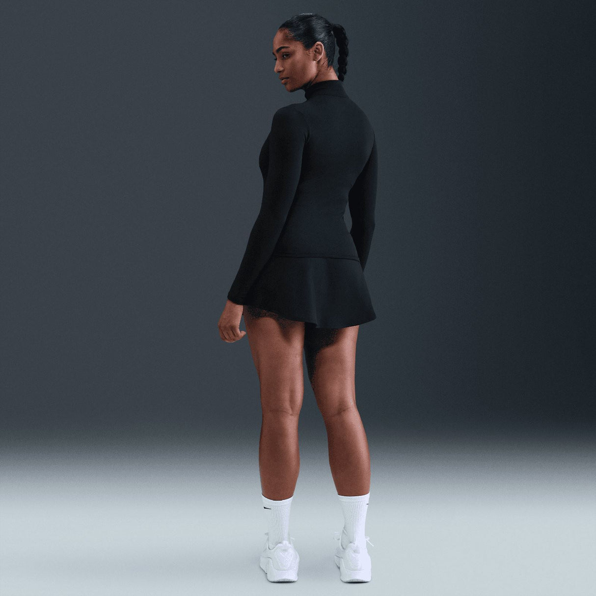 Nike Wmns ONE DF FZ FITTED JKT Black