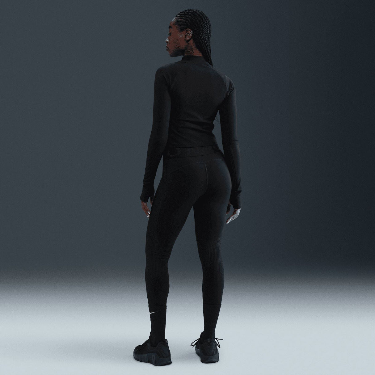 Nike Wmns DF WARM SCULPT HR TIGHT GG Blk