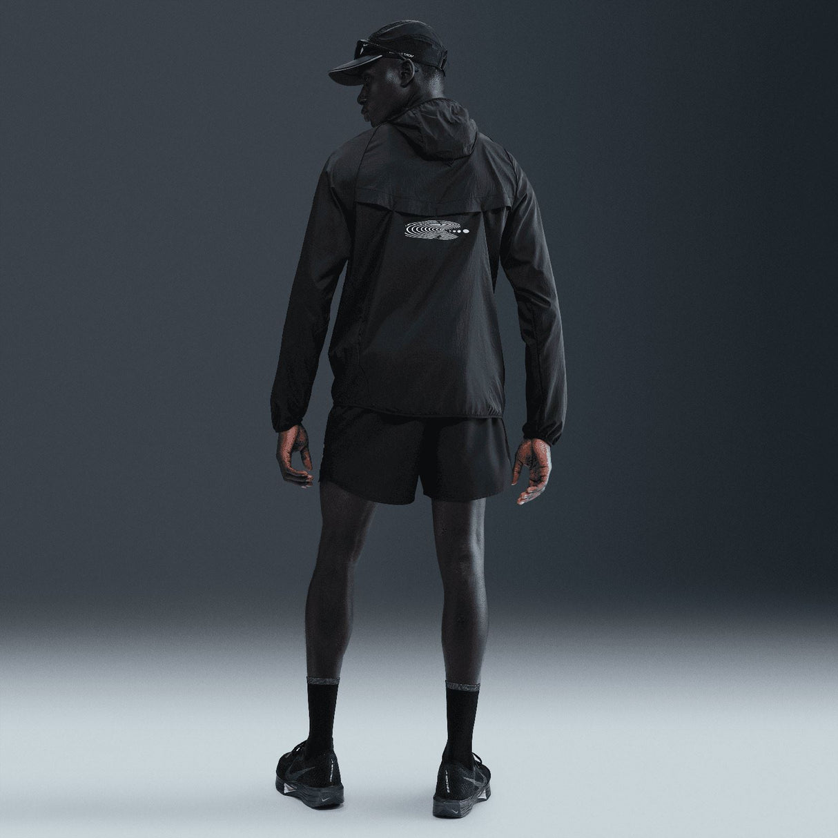 Nike Mens WNTRZ CHLNGR 5IN 2IN1 SHO Blk