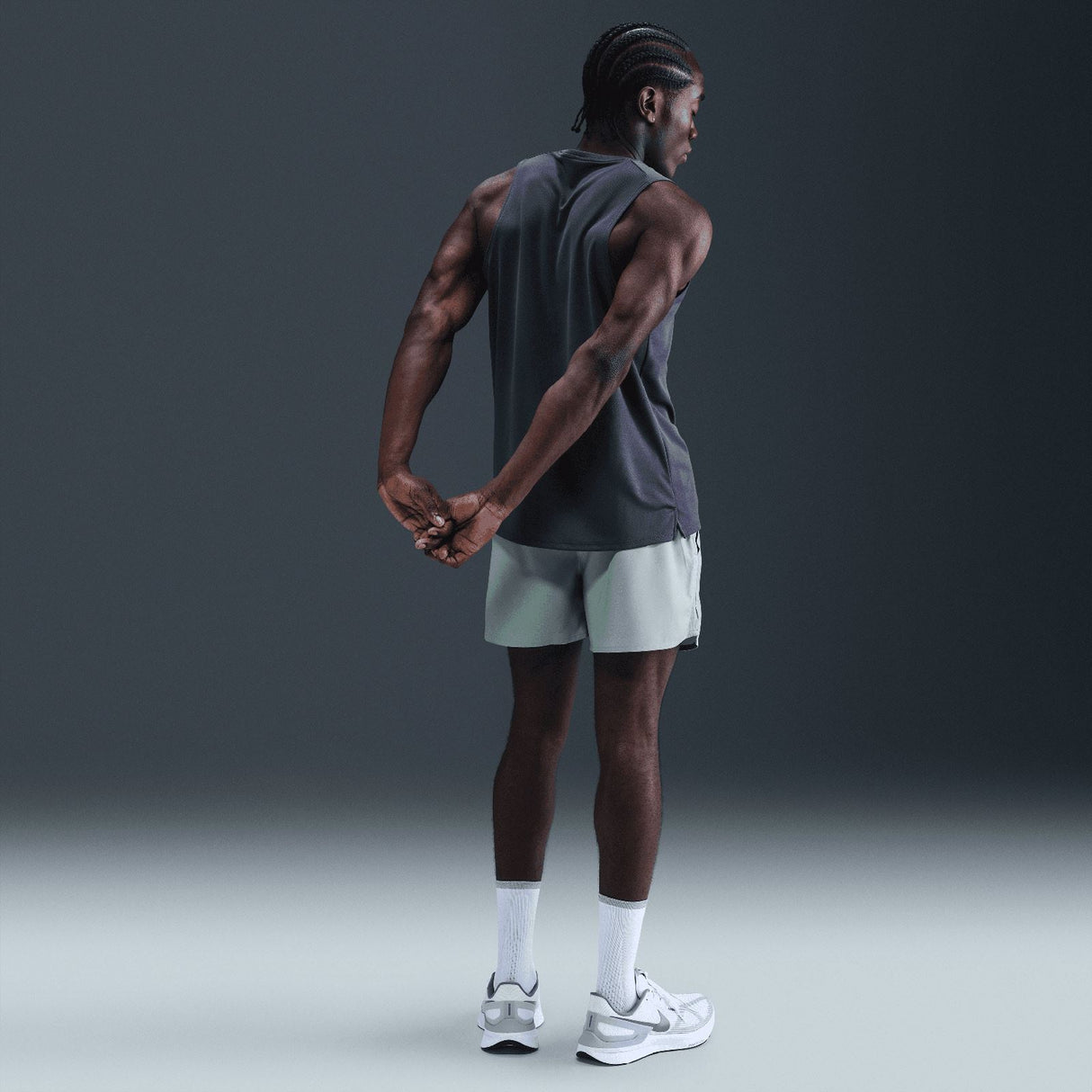 Nike Mens DF CHALLENGER 5BF SHORT Green
