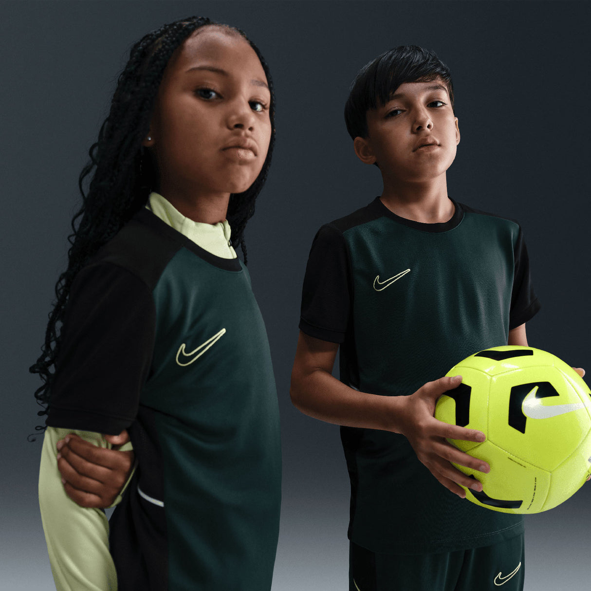 Nike Kids DF ACD25 TOP SS PD Green