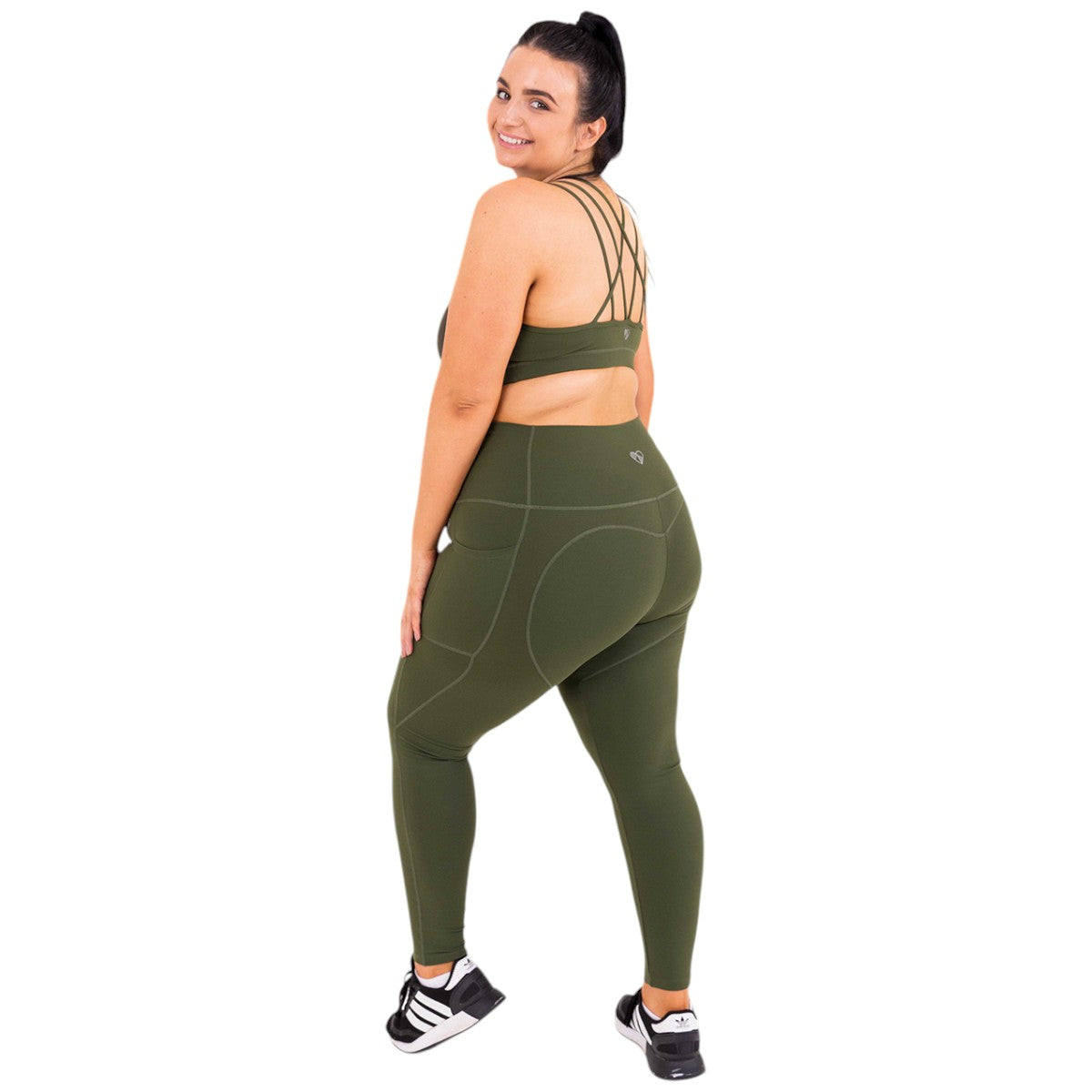 Peachylean Hero Womens Medium-Support Sports Bra