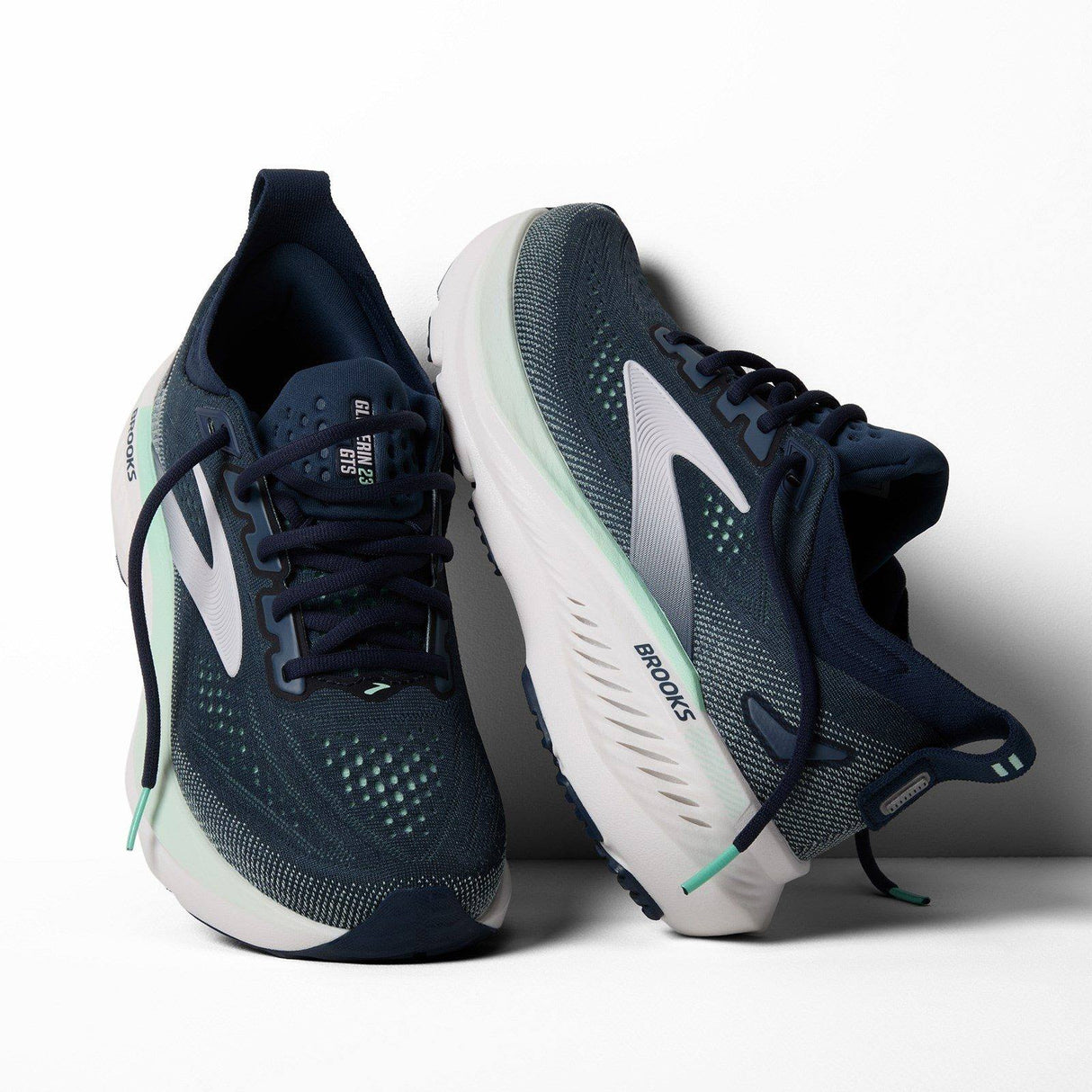 Brooks Womens Glycerin GTS 23 Navy