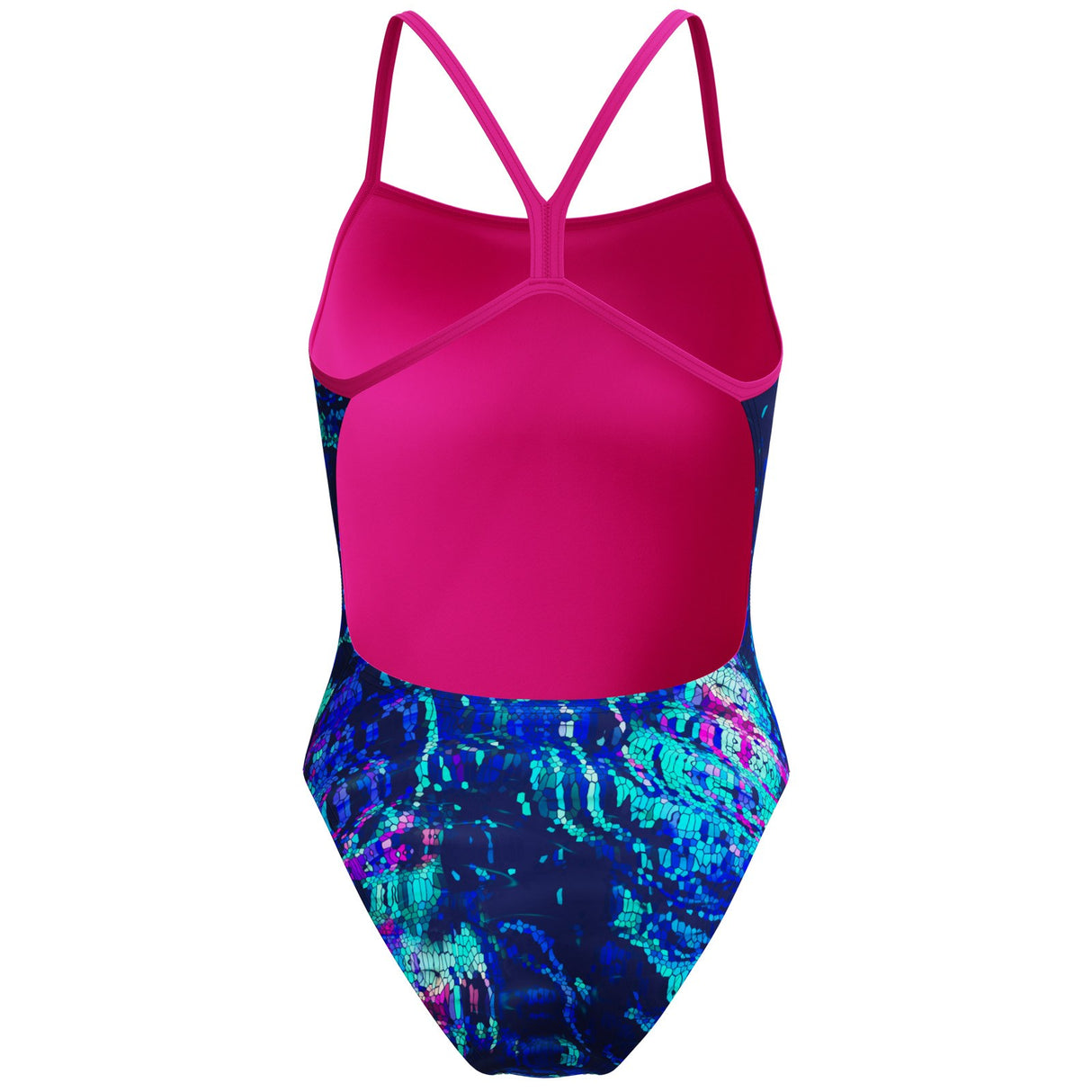 Speedo Club Training Printed V-Back 2.0 Womens Swimsuit