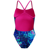 Speedo Club Training Printed V-Back 2.0 Womens Swimsuit