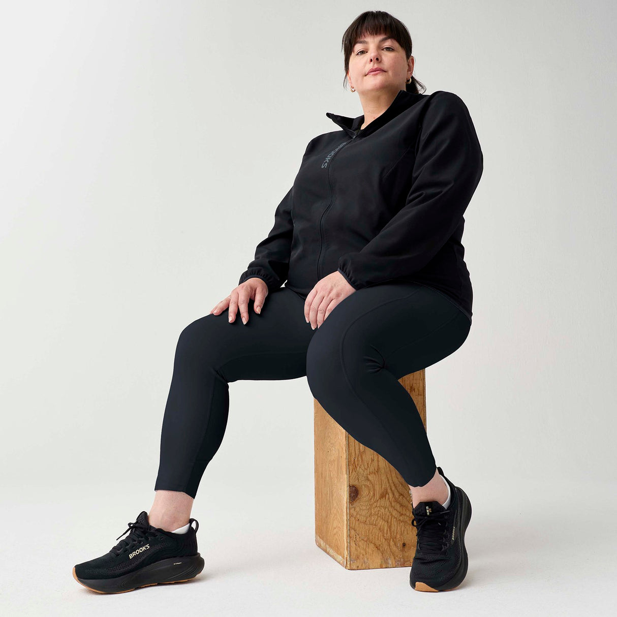 Brooks Wmns Chaser 7/8 Tight Black