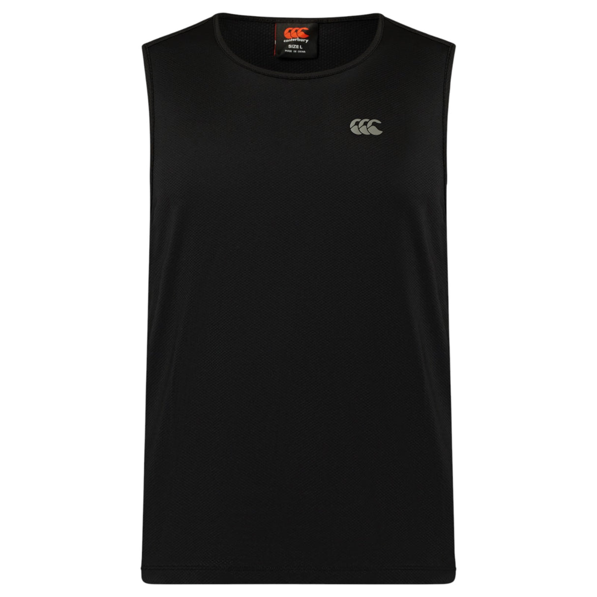 Canterbury Mens TEMPO SINGLET Black