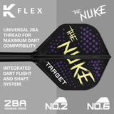 Target Darts Luke Littler The Nuke K-Flex No.2 Flights 26mm