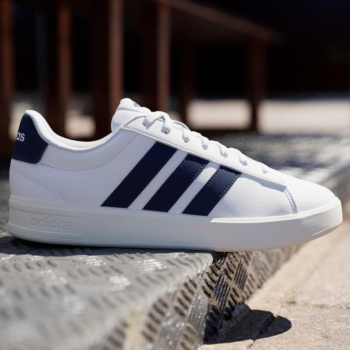 adidas Grand Court Mens White