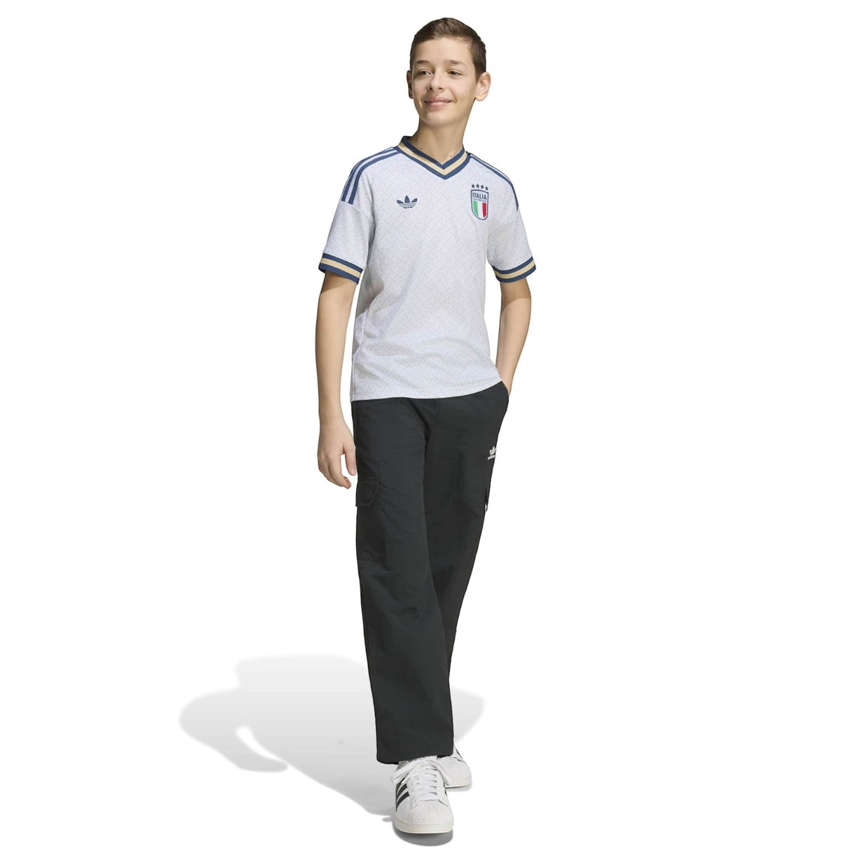 adidas OG Italy WC26 Kids Away Jsy White