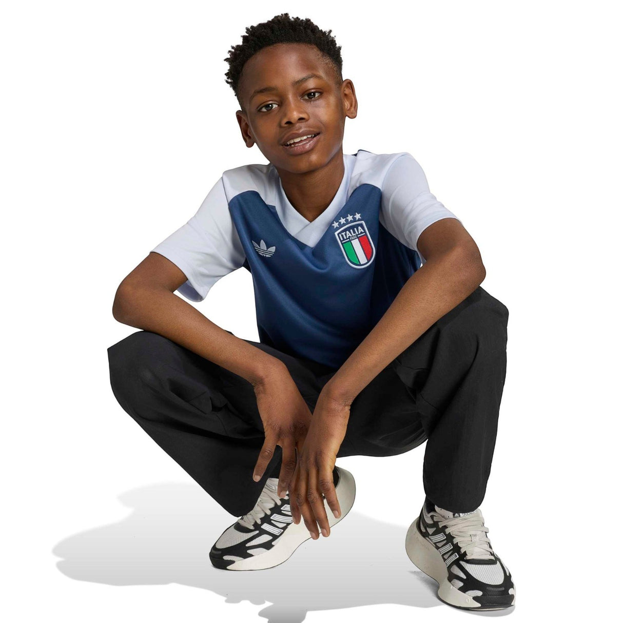 adidas Italy WC26 Kid Away PM Jersey Nvy
