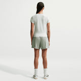 NIKE NSW CHLL KNT MD CROP TOP WMS Green