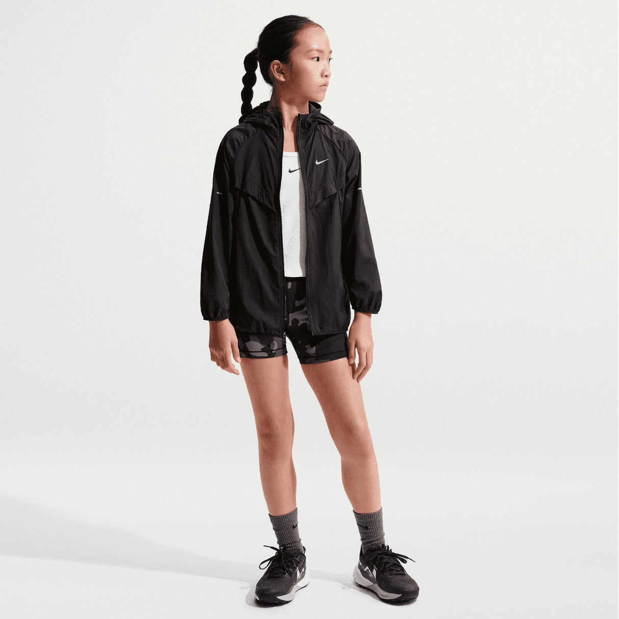 Nike Boys REPEL STRIDE JACKET Black