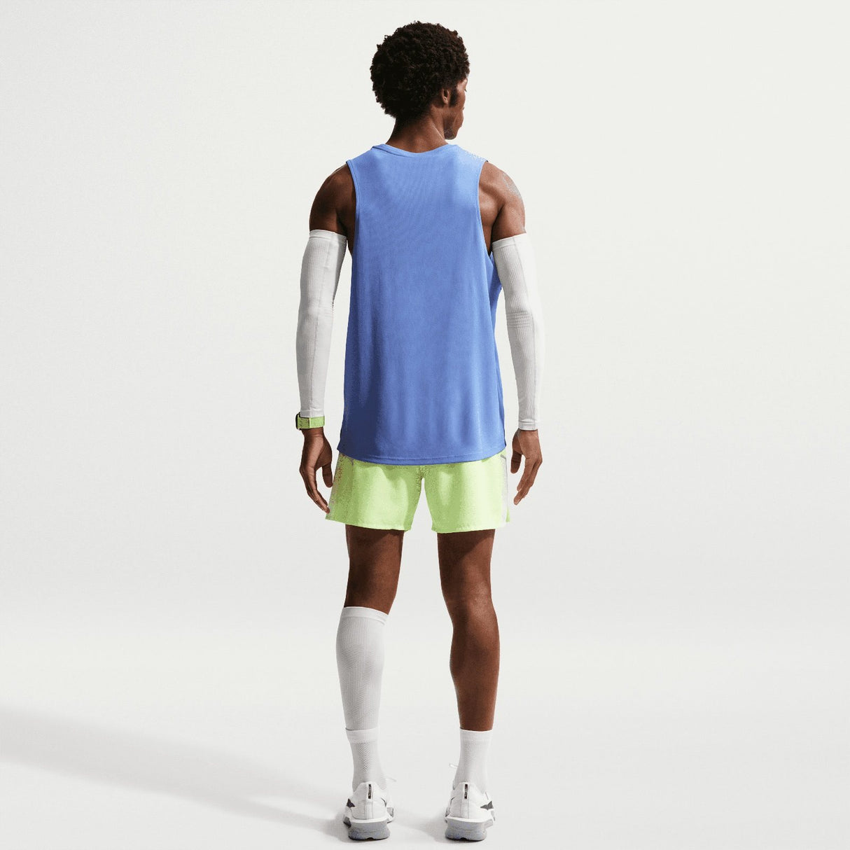 Nike Mens DF MILER TANK TOP Blue