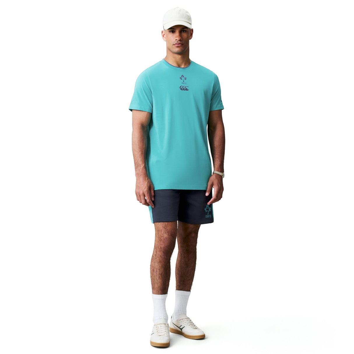 Canterbury IRFU Team Ctn Tee Baltic Blue
