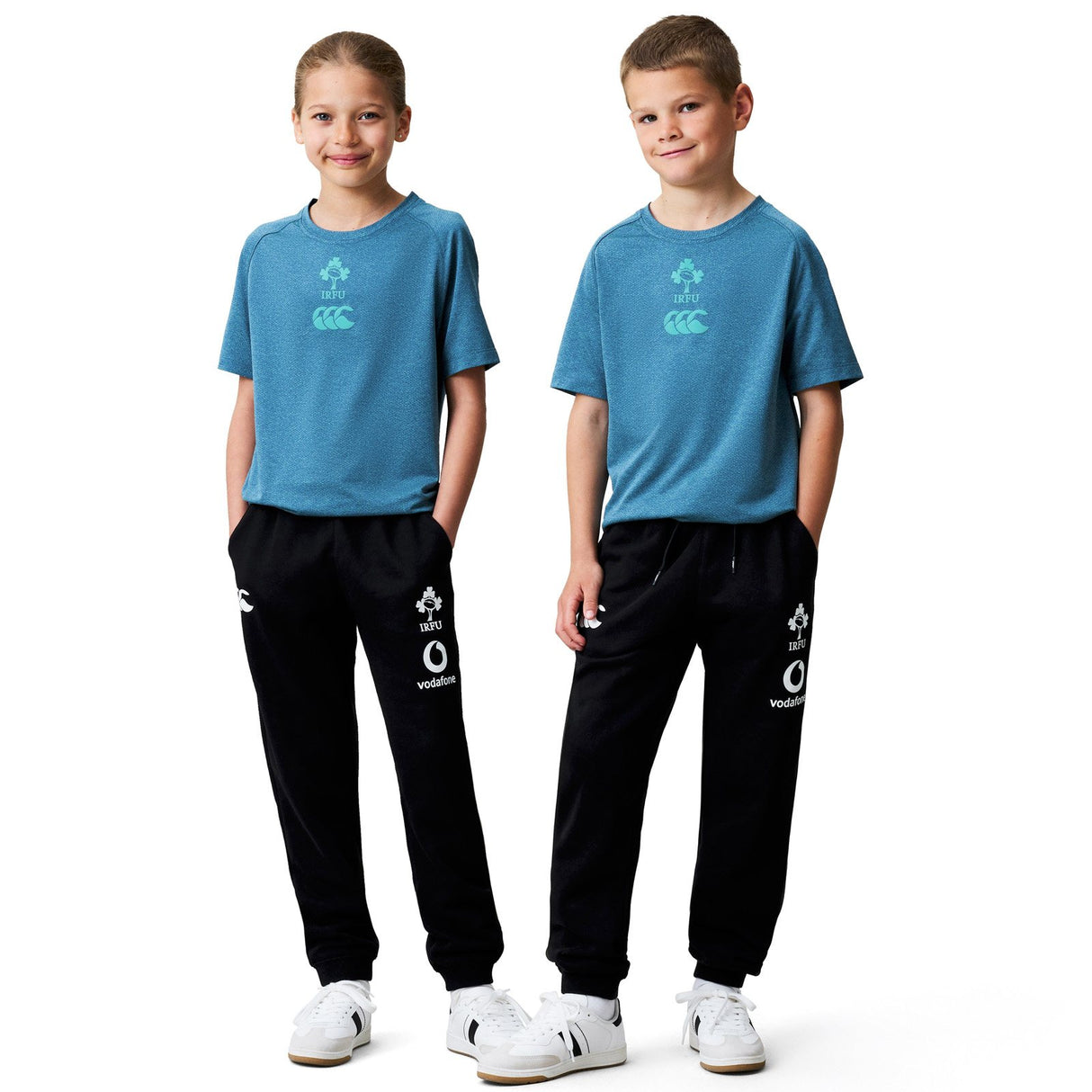Canterbury IRFU Kids Elite Trn Tee Blue