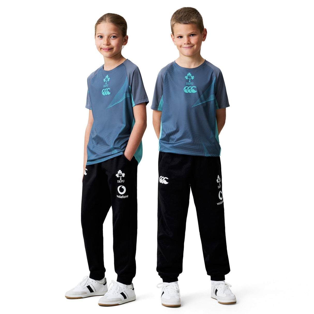 Canterbury IRFU 26 Kids Training Tee Blu