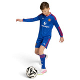 adidas OG MUFC 26 Kid Away LS Jersey Blu