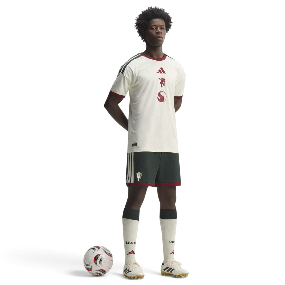 adidas MUFC 26 Auth Third Jersey White