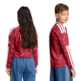 adidas LFC 26 Kids Home LS Jersey Red