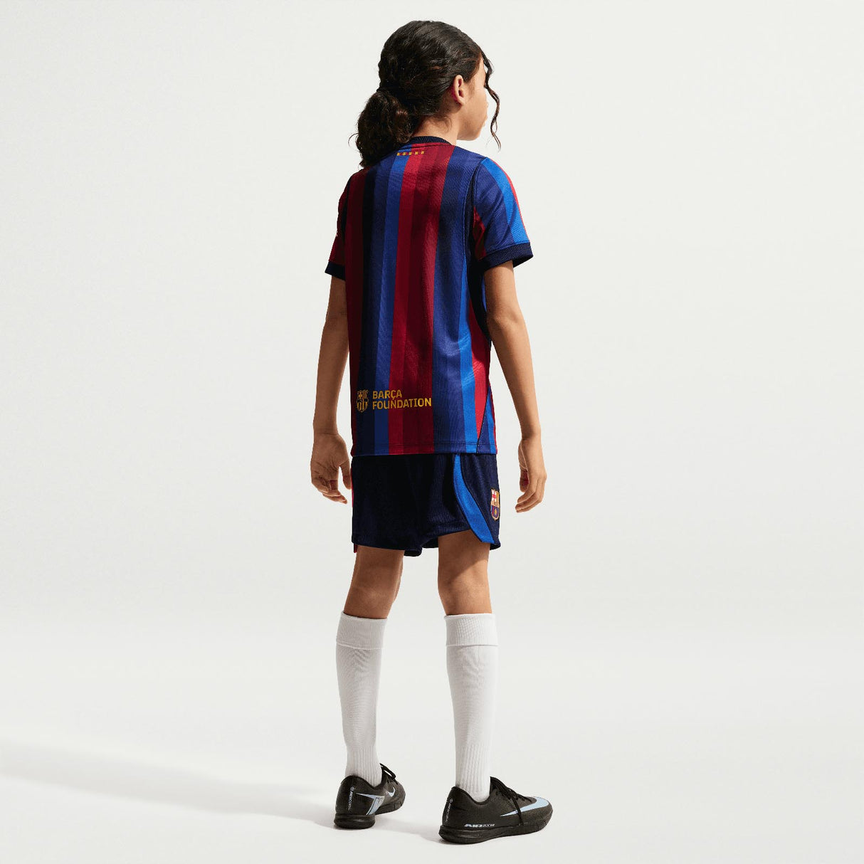 Nike FCB 26 Kids Home Shorts Navy