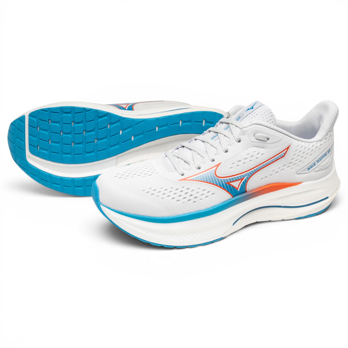 Mizuno Wave Inspire 22 Mens Cloud White