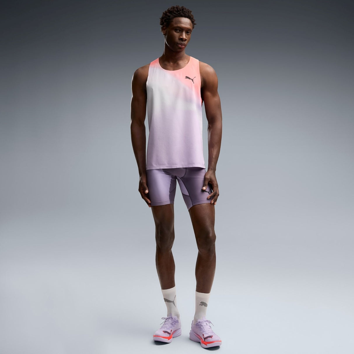 Puma Deviate Nitro Elite 4 Mens Purple