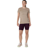 Asics Wmns Road Hiwaist 8in Short Pur