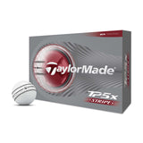 Taylormade TP5X Stripe 26 Golf Ball Wht
