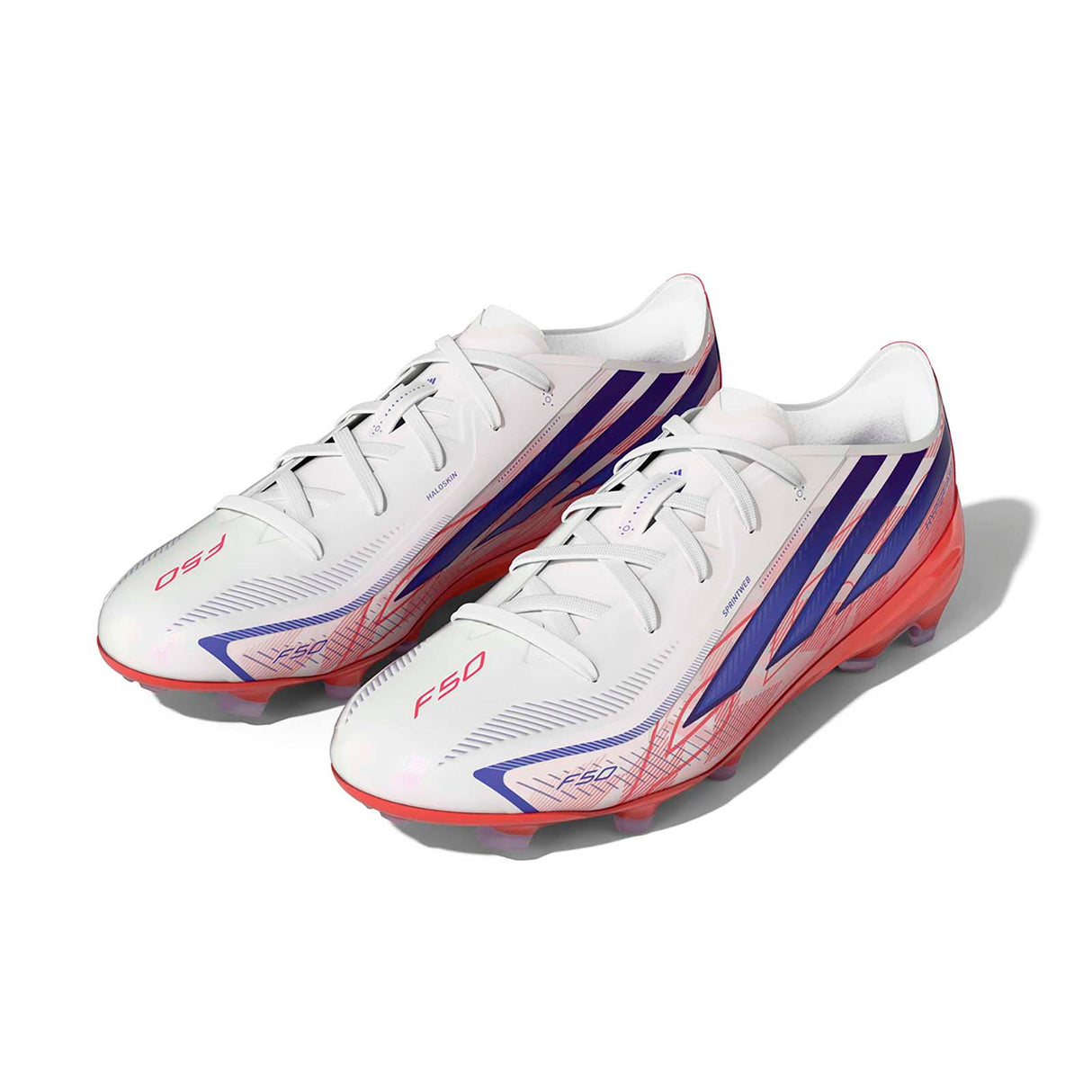 adidas Kids F50 Hyperfast Elite FG White
