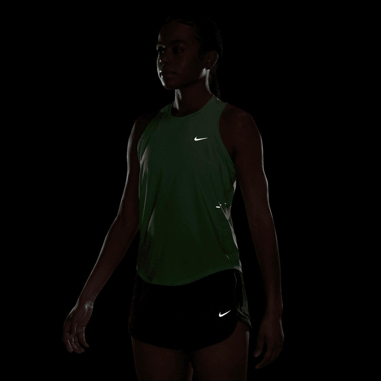 Nike W Swift DF Tank Standard Green