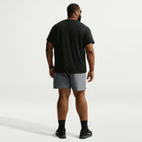 Nike Mens DF Miler 5BF Shorts Grey