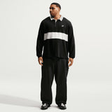 Nike Mens Club LS Rugby Top Black