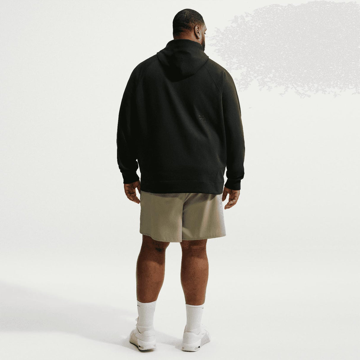 Nike Mens DF Flc Pump cover Hoody Black