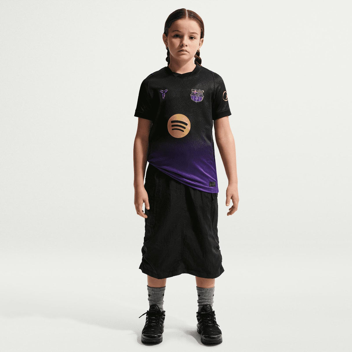Nike X Kobe FCB 26 Kids Away Jersey Purp