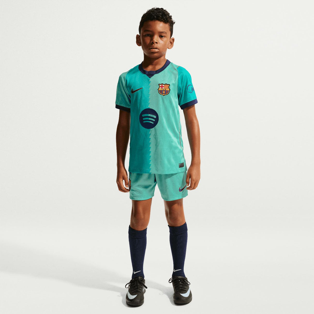 Nike FCB 26 Kids Third Jersey Green