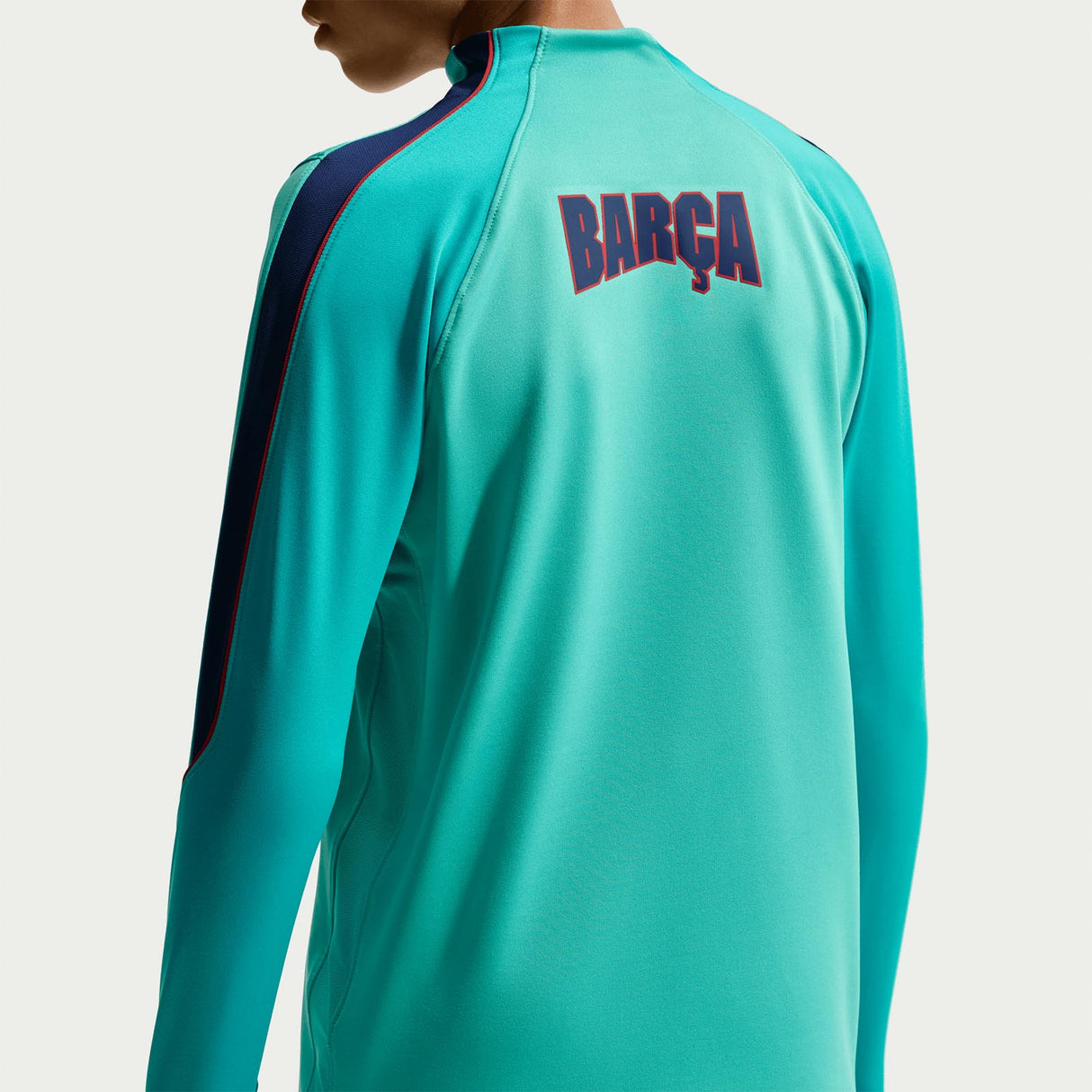 Nike FCB 26 Kids Third Stk Drill Top Grn