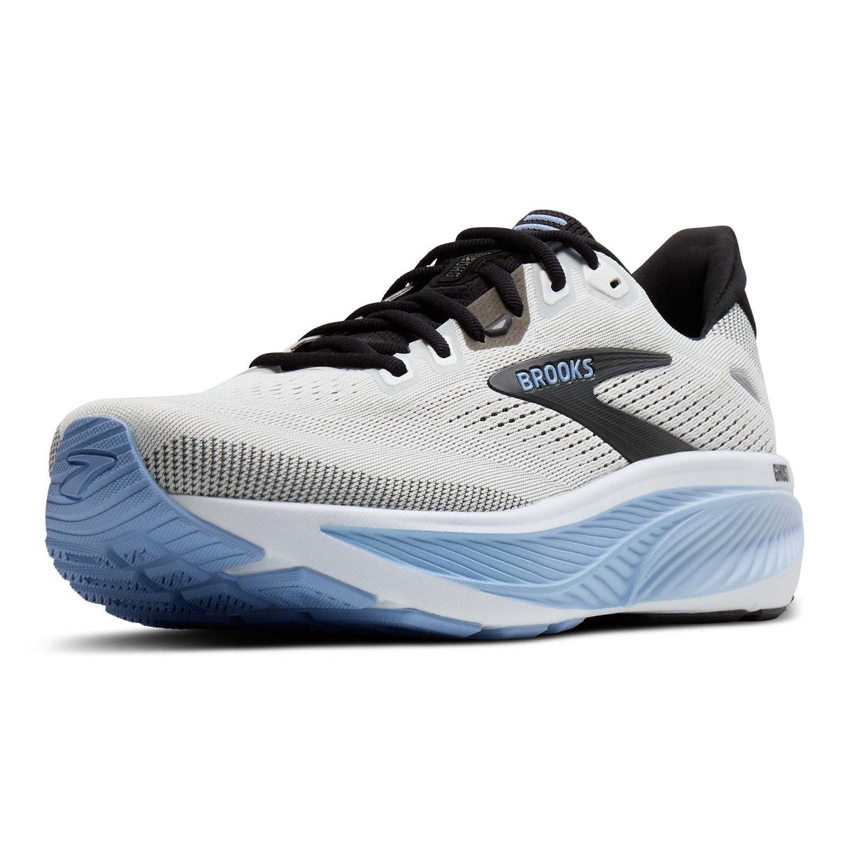 Brooks Ghost 18 Wide Mens White/Black