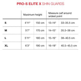 G Form Pro-S Elite X Shin Guard Black