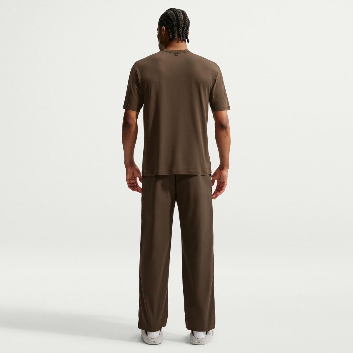 NIKE MENS DF 24.7 IS LGT SS TOP Brown