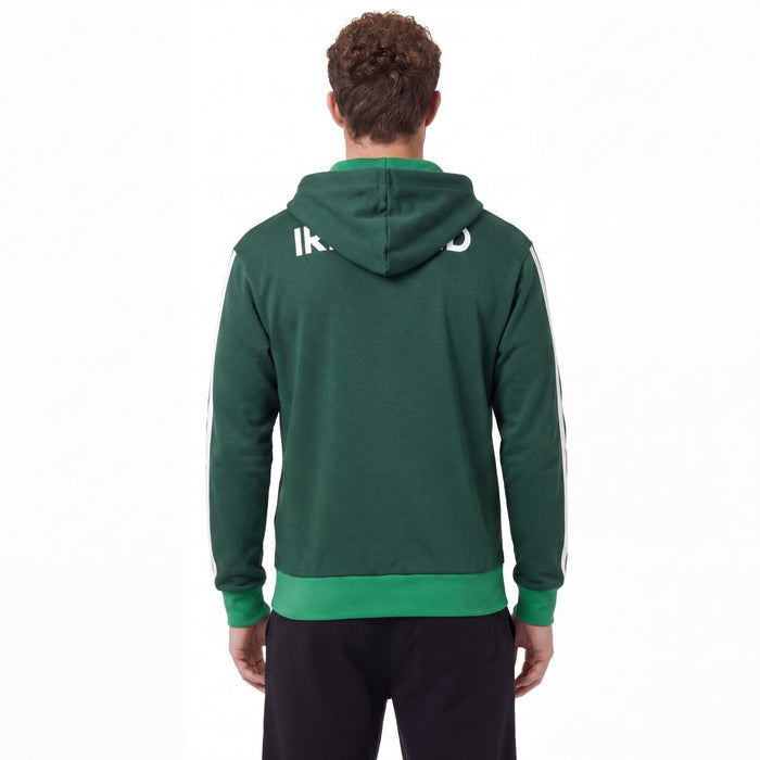 adidas Athletics Ireland Mens 3-Stripes Full-Zip Hoodie
