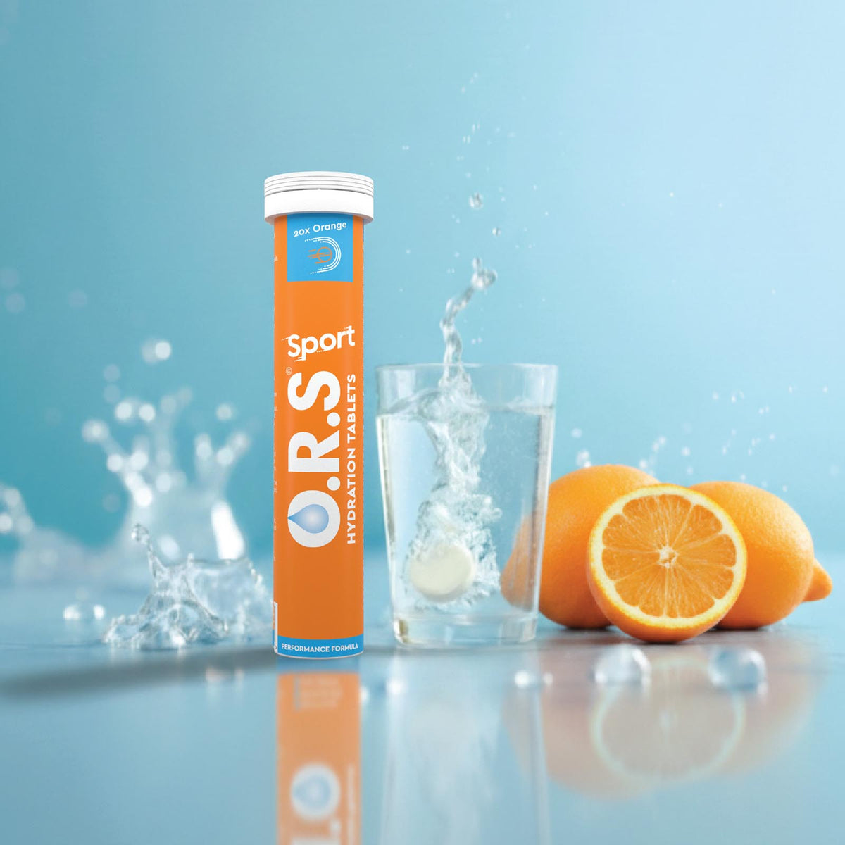 O.R.S Hydration Tabs Orange 20s 1x20pcs